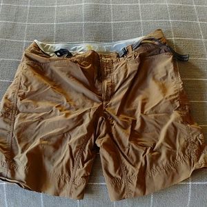 Mountain Hardwear Khaki Hiking Shorts
